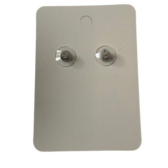 Heart crystal earrings - Picture 3 of 3